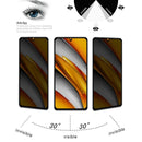 Full Cover Anti-peeping Tempered Glass Film For Xiaomi Poco F3