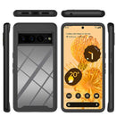 For Google Pixel 7 Pro 5G Starry Sky Solid Color Series PC + TPU Phone Case(Black)