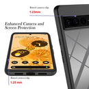 For Google Pixel 7 Pro 5G Starry Sky Solid Color Series PC + TPU Phone Case(Black)