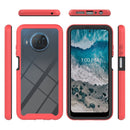For Nokia X100 Starry Sky Solid Color Series PC + TPU Phone Case(Red)