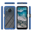 For Nokia X100 Starry Sky Solid Color Series PC + TPU Phone Case(Blue)