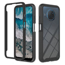 For Nokia X100 Starry Sky Solid Color Series PC + TPU Phone Case(Black)