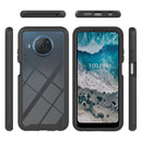 For Nokia X100 Starry Sky Solid Color Series PC + TPU Phone Case(Black)