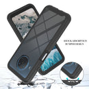 For Nokia X100 Starry Sky Solid Color Series PC + TPU Phone Case(Black)