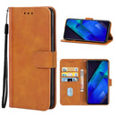 For Infinix Note 12 Leather Phone Case (Brown)