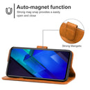 For Infinix Note 12 Leather Phone Case (Brown)