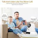 Sricam SP018 Full Color Night Vision 5MP Ultra HD Dual-band WiFi Camera, US Plug