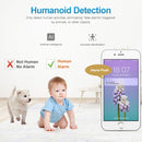 SriHome SP019 Gourd Shaped Full Color Night Vision 5MP Ultra HD Dual-band WiFi Camera, US Plug