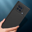For vivo X Fold Skin Feel PC Phone Case(Black)