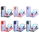 For Xiaomi Redmi K40 Acrylic + TPU 360 Degrees Full Coverage Phone Case(Black)