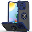 For Xiaomi Redmi 10C Q Shadow 1 Series TPU + PC Ring Holder Phone Case(Royal Blue)