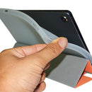 For Teclast T40 Pro 3-Fold Holder Flip Leather Tablet Case(Black)