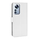 For Xiaomi 12 / 12X Diamond Texture Leather Phone Case(White)