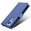 For Xiaomi 12 / 12X Diamond Texture Leather Phone Case(Blue)