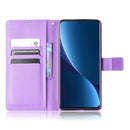 For Xiaomi 12 / 12X Diamond Texture Leather Phone Case(Purple)