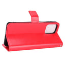 For Samsung Galaxy M53 5G Crazy Horse Texture Horizontal Flip Phone Leather Case(Red)