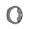For Garmin Forerunner 45 TPU Protective Shell(Transparent Black)