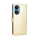 For Honor X7 Retro Crazy Horse Texture Leather Phone Case(Gold)