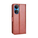 For Honor X7 Retro Crazy Horse Texture Leather Phone Case(Brown)