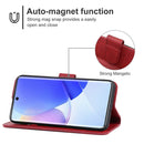 For Huawei nova 9 Leather Phone Case(Red)