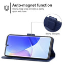 For Huawei nova 9 Leather Phone Case(Blue)