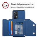 For Xiaomi Redmi Note 11 Pro Global Skin Feel PU + TPU + PC Phone Case(Blue)