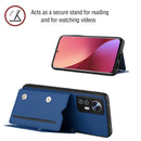For Xiaomi 12 Pro Skin Feel PU + TPU + PC Phone Case(Blue)