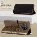 For Nokia G50 Embossed Butterfly Leather Phone Case(Grey)