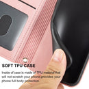 For Motorola Moto G22 Embossed Striped Magnetic Buckle Horizontal Flip Phone Leather Case(Pink)