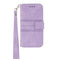 For Motorola Moto G22 Embossed Striped Magnetic Buckle Horizontal Flip Phone Leather Case(Purple)