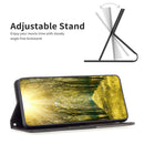 For Infinix Note 11 Rhombus Texture Magnetic Leather Phone Case(Black)
