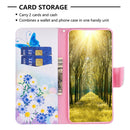 For Infinix Hot 11s NFC Colored Drawing Pattern Leather Phone Case(Flower Butterfly)