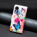 For Infinix Hot 11s NFC Colored Drawing Pattern Leather Phone Case(Butterfly)