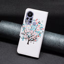 For Infinix Hot 11s NFC Colored Drawing Pattern Leather Phone Case(Little Tree)