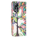For Infinix Note 11 Colored Drawing Pattern Leather Phone Case(Life Tree)