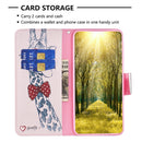 For Infinix Note 11 Colored Drawing Pattern Leather Phone Case(Giraffe)