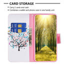 For Infinix Note 11 Colored Drawing Pattern Leather Phone Case(Little Tree)