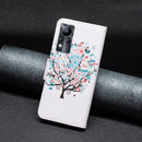 For Infinix Note 11 Colored Drawing Pattern Leather Phone Case(Little Tree)
