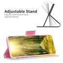 For Infinix Note 11 Colored Drawing Pattern Leather Phone Case(Feather)