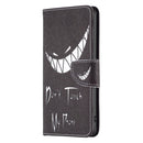 For Infinix Note 11 Colored Drawing Pattern Leather Phone Case(Smirk)