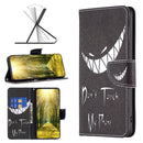 For Infinix Smart 6 Colored Drawing Pattern Leather Phone Case(Smirk)