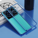 For vivo X80 Electroplated Frosted Phone Case(Blue)