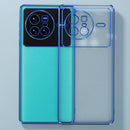 For vivo X80 Pro Electroplated Frosted Phone Case(Silver)