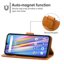 For UMIDIGI A11 Leather Phone Case(Brown)