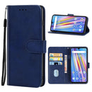For UMIDIGI A11 Leather Phone Case(Blue)