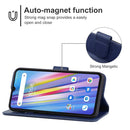 For UMIDIGI A11 Leather Phone Case(Blue)