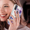 For Motorola Moto G Pure Ring IMD Flowers TPU Phone Case(Purple Begonia)
