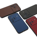 For vivo X80 Pro Accurate Hole Carbon Fiber Texture Shockproof Case(Black)
