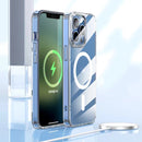 Mutural Jingtou Series Magnetic PC + TPU Phone Case For iPhone 13 Pro Max(Clear)