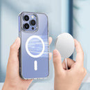 Mutural Jingtou Series Magnetic PC + TPU Phone Case For iPhone 13 Pro Max(Clear)